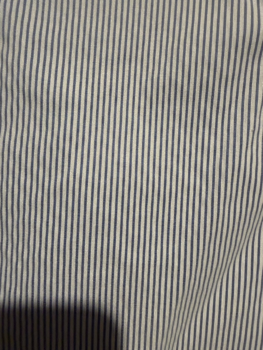 Striped Pencil Skirt - Blue and White
